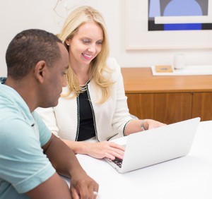 Dr. Verville Discussing Treatments with Patient | RNVPodiatry Dr. Verville Discussing Treatments with Patient